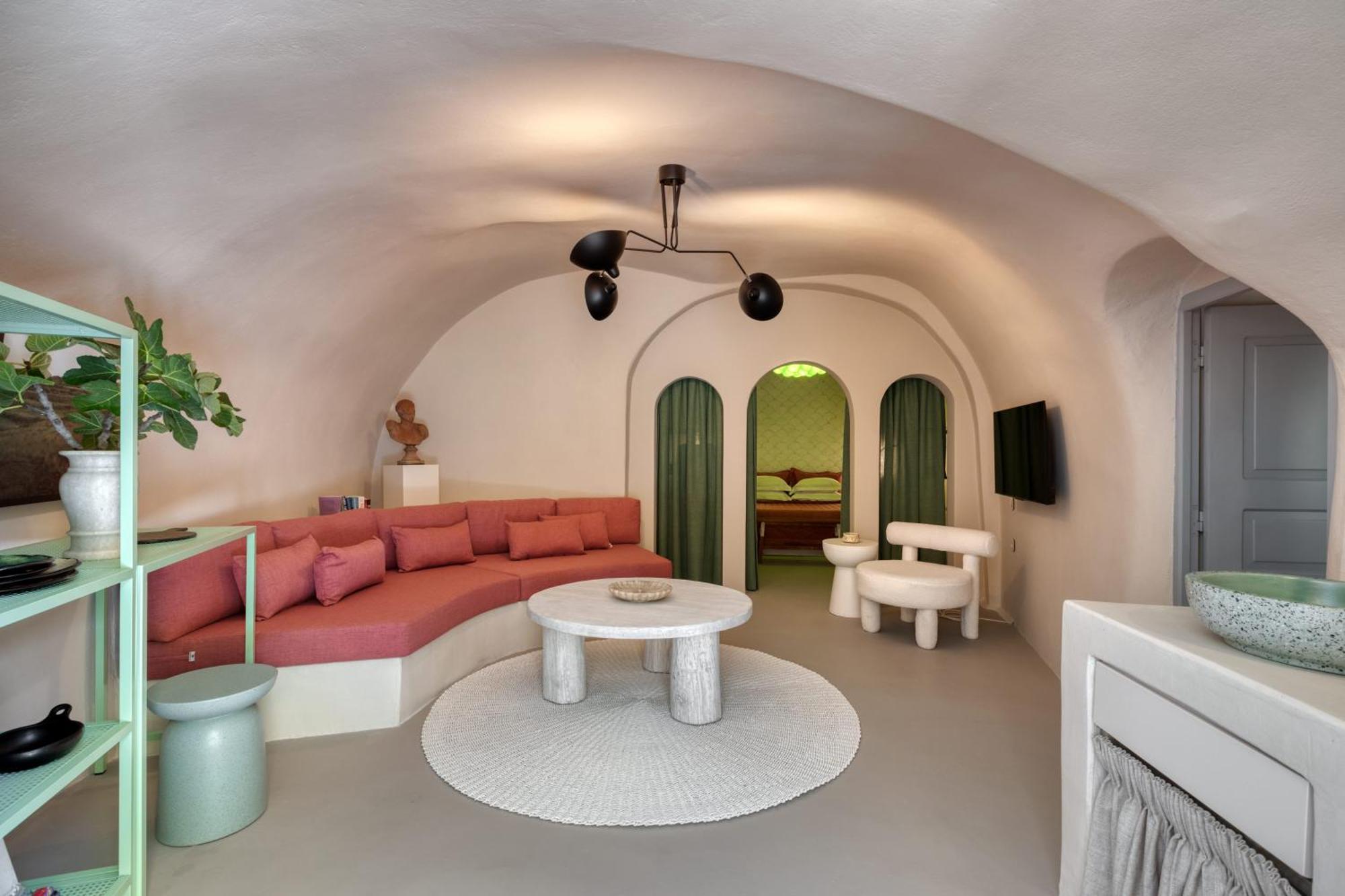 Hermes Cave House By Oias Local Cave Houses Esterno foto