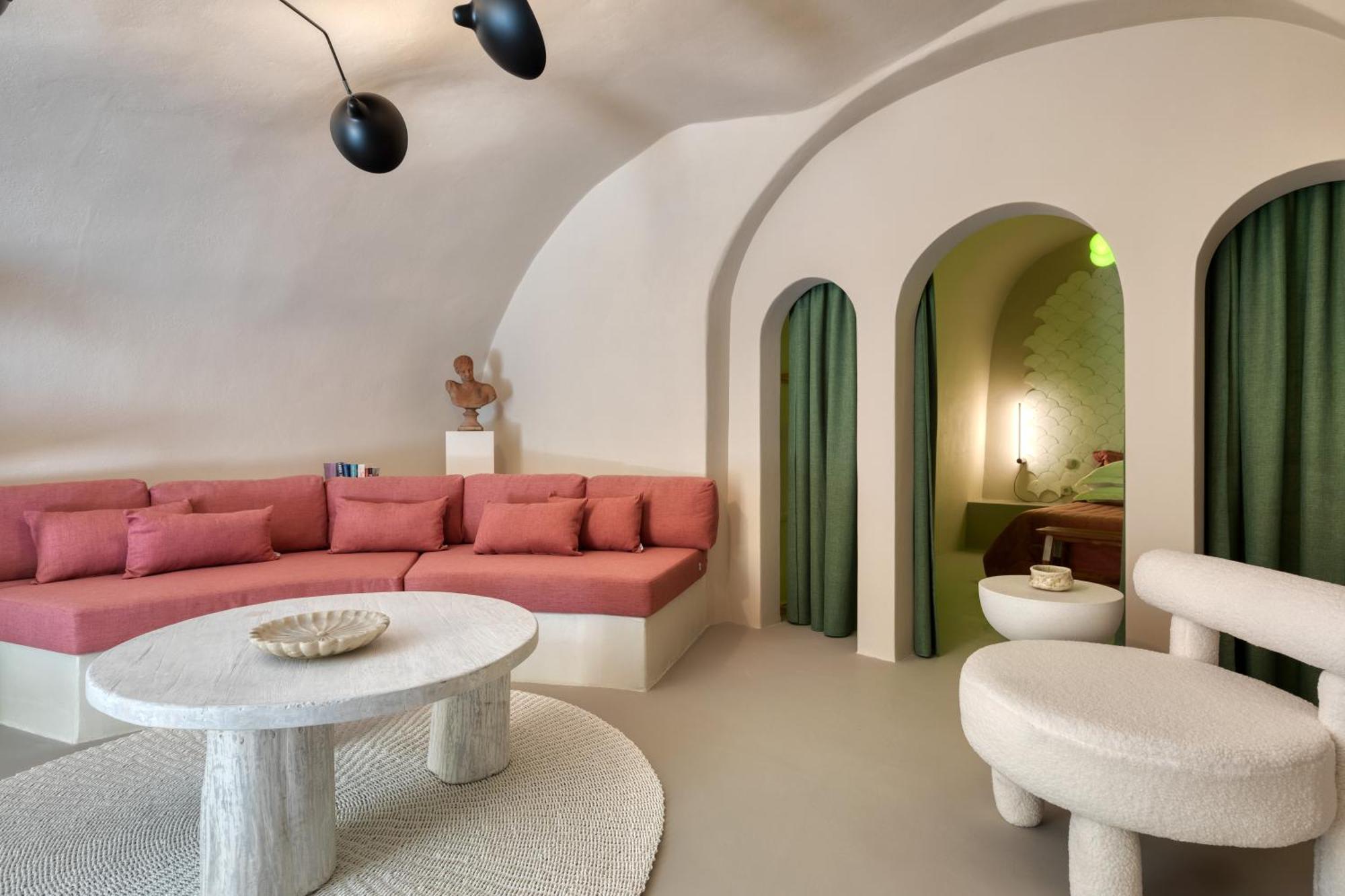 Hermes Cave House By Oias Local Cave Houses Esterno foto