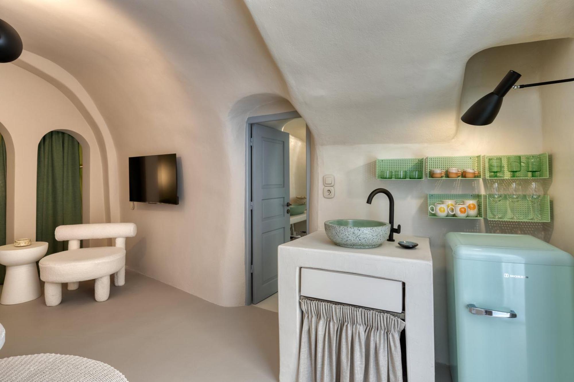 Hermes Cave House By Oias Local Cave Houses Esterno foto